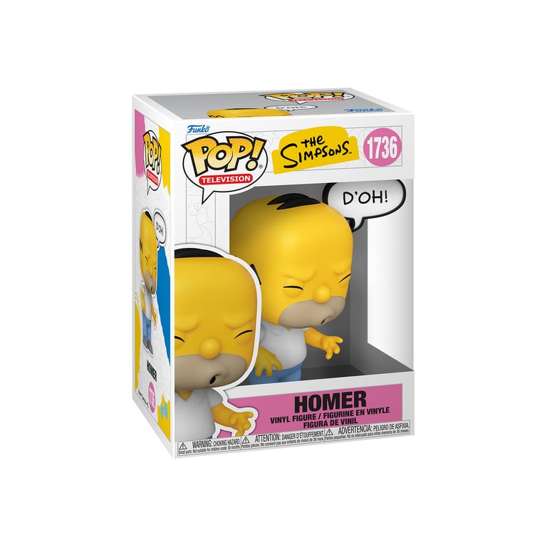 Figurine Funko Pop Sayings Simpsons S12 Homer - vue 2