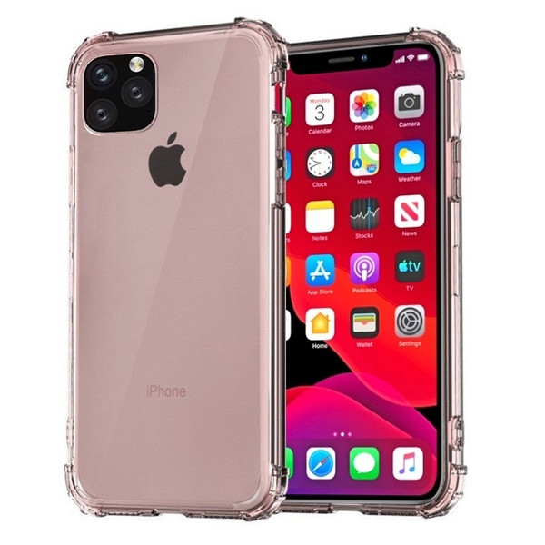 Pack Protection pour IPHONE 11 Pro APPLE (Coque Silicone Anti-Chocs + Film Verre Trempe)