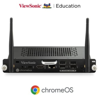 Viewsonic VPC13-C33-G1 Slot-in PC Intel® Core™ i3 i3-1315U 8 GB DDR4-SDRAM 256 GB SSD ChromeOS Nero