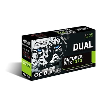 ASUS DUAL-GTX1070-O8G carte graphique NVIDIA GeForce GTX 1070 8 Go GDDR5