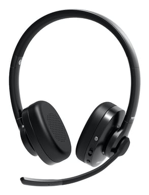 Port Designs ON'R 500 Casque Sans fil Arceau Bureau/Centre d'appels Bluetooth Noir