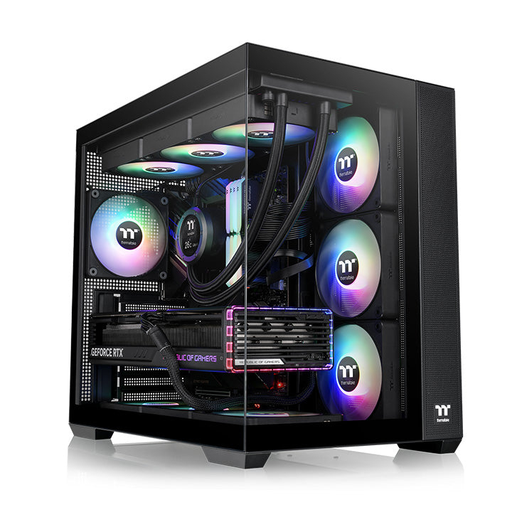 Thermaltake View 380 TG ARGB Midi Tower Noir - Neuf