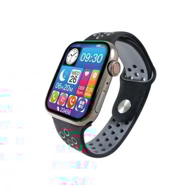 Montre connectée Android & IOS multifonction MC40 noire