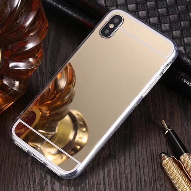 Coque Miroir pour ''IPHONE Xs Max'' APPLE Protection Reflet Maquillage