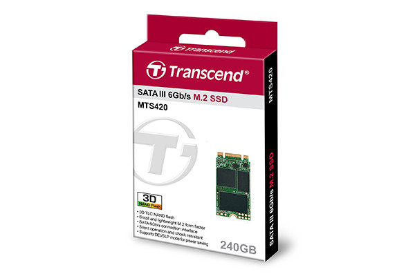 TRANSCEND 240GB .2 2242 SSD SATA3 TLC Neuf - vue 2