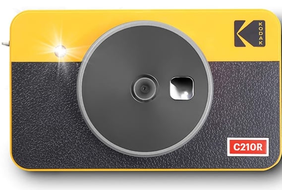 Kodak Mini Shot Combo 2 retro yellow 53,4 x 86,5 mm CMOS Jaune