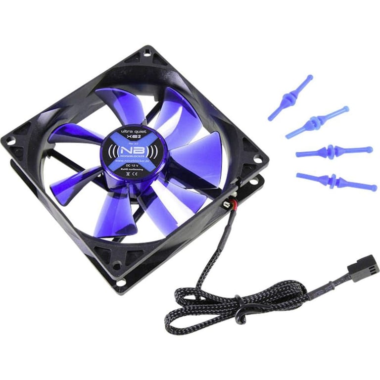 Noiseblocker BlackSilentFan XE2 Boitier PC Ventilateur 9 2 cm Neuf - vue 3