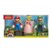 MARIO - Set de 3 figuras del Reino Champiñón - 10 cm - JAKKS - 491160