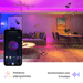 Lampadina connessa Antalya Color - LED Wi-Fi + Bluetooth E27 Bianco + Colori RGB