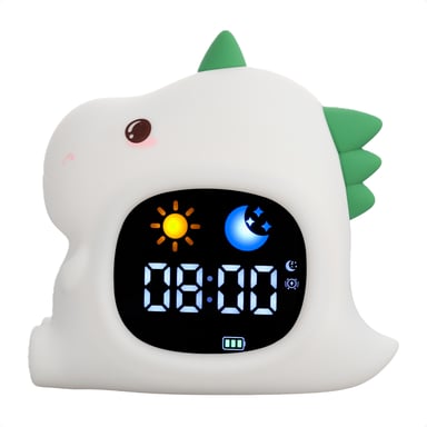 imoshion Kids Coach de sommeil - Veilleuse avec haut-parleur - Réveil enfant - Dino