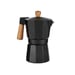 Caffettiera Italiana BigBuy 300 ml Nera e Marrone