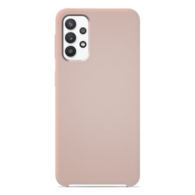 Coque silicone unie Soft Touch Sable rosé compatible Samsung Galaxy A32 5G