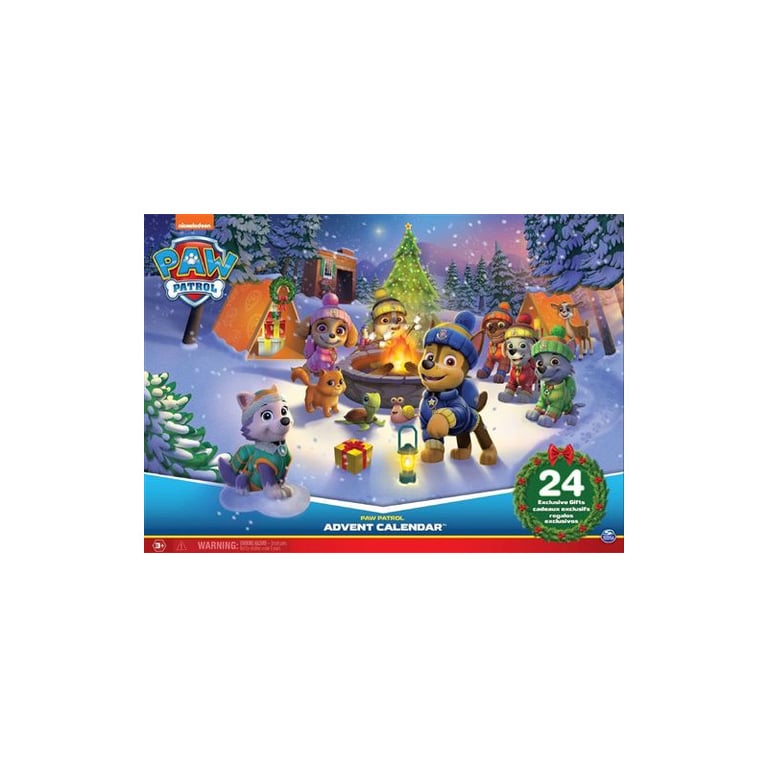 PAW PATROL Calendrier de l'Avent 2022 Noël 6063791