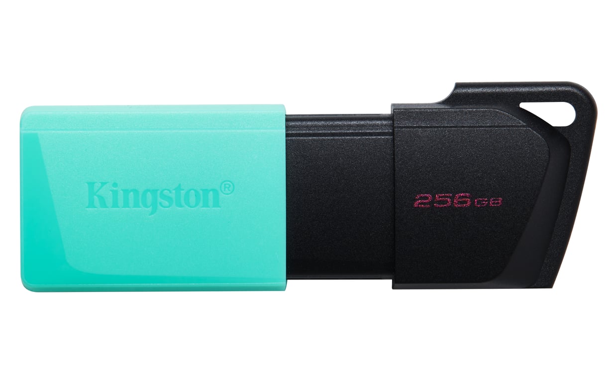 Kingston Technology DataTraveler 256GB USB3.2 Gen1 Exodia M (Noir + Turquoise) - Neuf