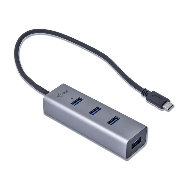 i-tec Metal USB-C HUB 4 Port - Neuf