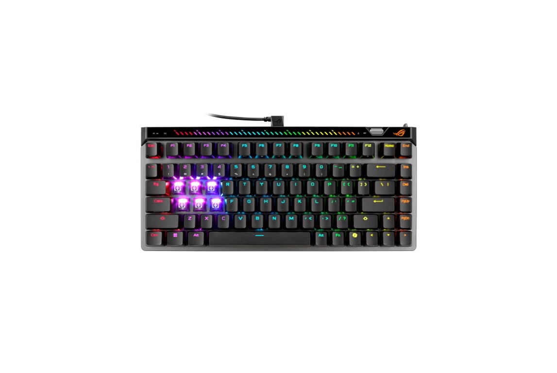 Clavier Gaming ASUS ROG Falchion Ace 75 HE – Switches Magnétiques ROG HFX V2, 8K Polling Rate - vue 6