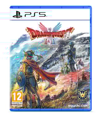 Square Enix Dragon Quest I & II HD-2D Remake (PlayStation 5) Remake HD-2D Chinois simplifié, Allemand, Anglais, Espagnol, Français, Italien, Japonais