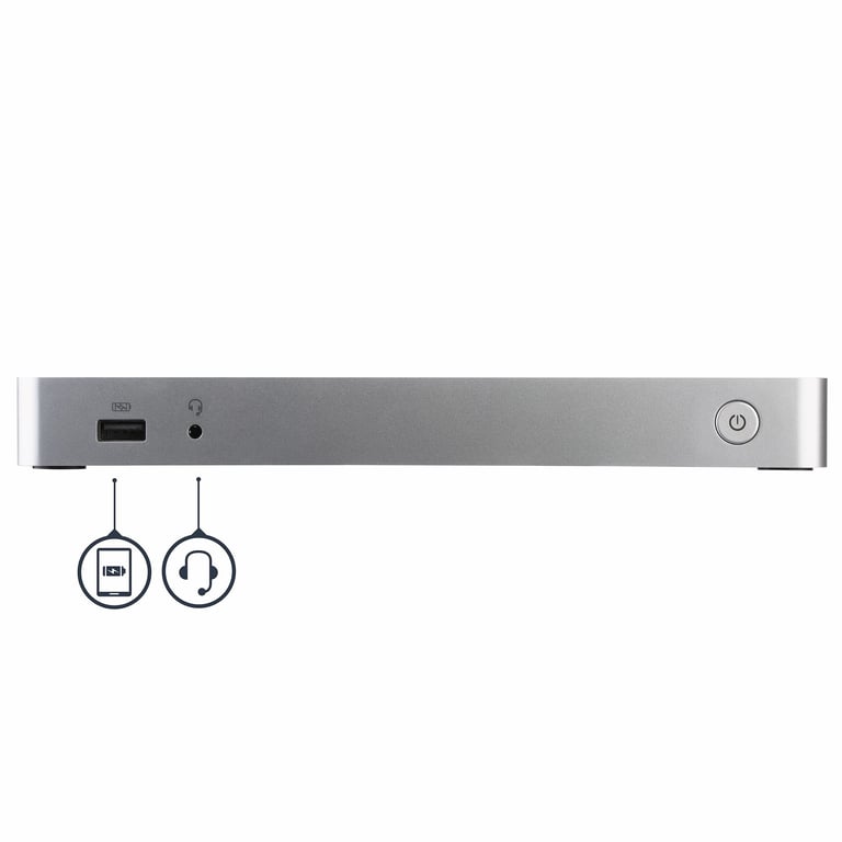 StarTech.com Station d'accueil USB C double affichage pour PC Power Delivery - vue 3