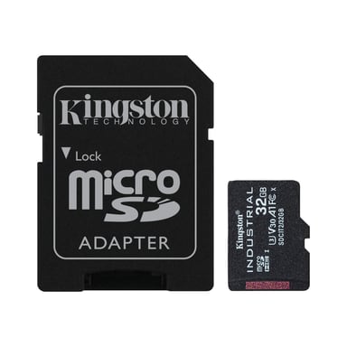 Tecnologia Kingston Industrial 32GB MiniSDHC UHS-I Classe 10