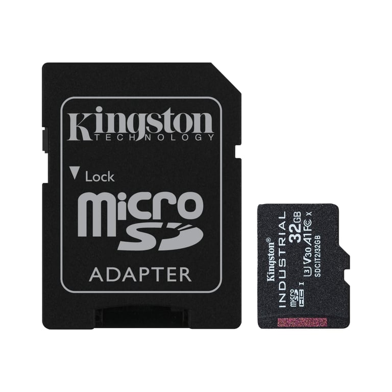 Kingston Technology Industrial 32 Go MiniSDHC UHS-I Classe 10 - Neuf