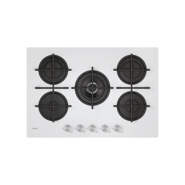 Candy Moderna CVG74WTW Encastrable 74 5 cm Gaz 5 Brûleurs Neuf