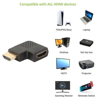Techly HDMI M/F Negro
