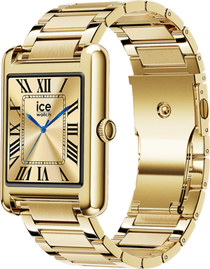 Montre ICE SMART TK 2.0 Rectangulaire avec Bracelet Acier inoxydable Or métal Ice Watch