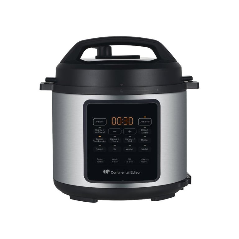 Multicuiseur Continental Edison CEMCSP10006L – 6 L, 1000 W, Autocuiseur Sous Pression - vue 3