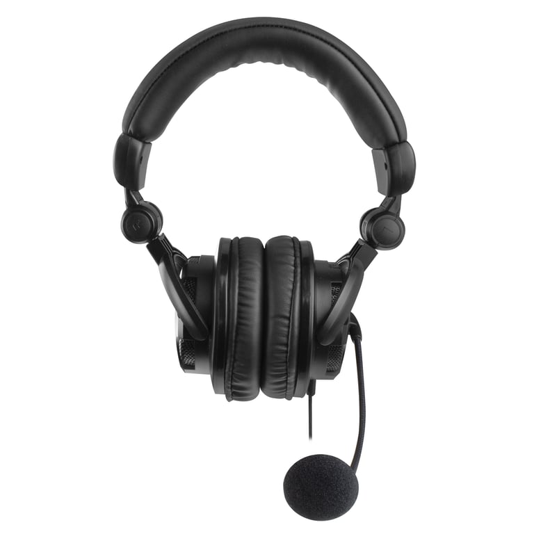 Casque Ewent EW3564 – Casque Avec Fil, Microphone Flexible et Son Stéréo - vue 2