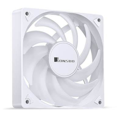 Jonsbo SL-120CW système de refroidissement d'ordinateur Boitier PC Ventilateur 12 cm Blanc 1 pièce(s)