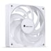 Jonsbo SL-120CW système de refroidissement d'ordinateur Boitier PC Ventilateur 12 cm Blanc 1 pièce(s)
