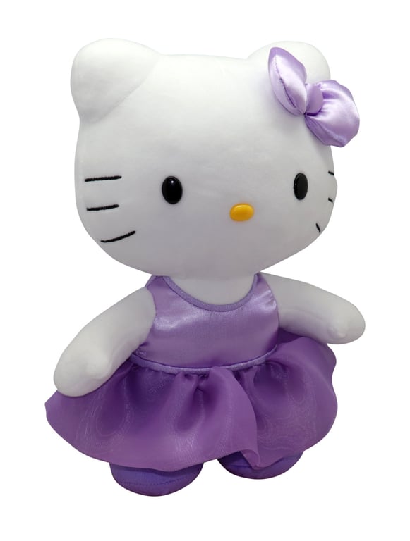 Peluche GPTOYS HELLO KITTY HKT121 Modèle robe satin 30 cm Dès - vue 3
