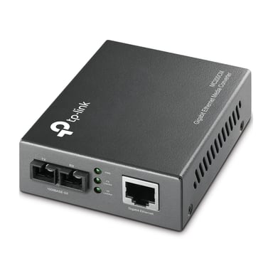 TP-Link MC200CM V3 convertisseur de support réseau Interne 1000 Mbit/s 850 nm Multimode Noir - Neuf