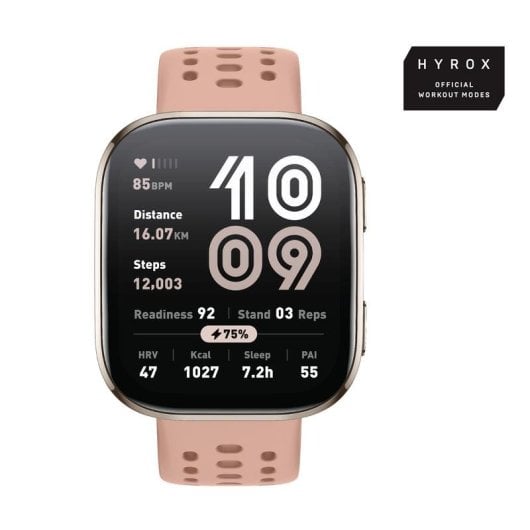 Amazfit Bip 6 - Boitier de 46 mm Bluetooth, Rose - Neuf