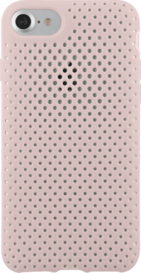 Coque semi-rigide rose Colorblock pour iPhone SE (2020)/8/7/6S/6