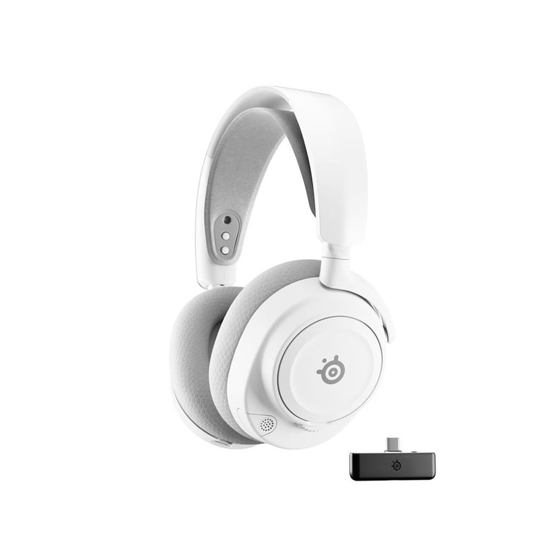 Casque gaming SteelSeries Arctis Nova 7X Gen 2 sans fil Bluetooth Over-ear Micro rétractable Blanc - Neuf