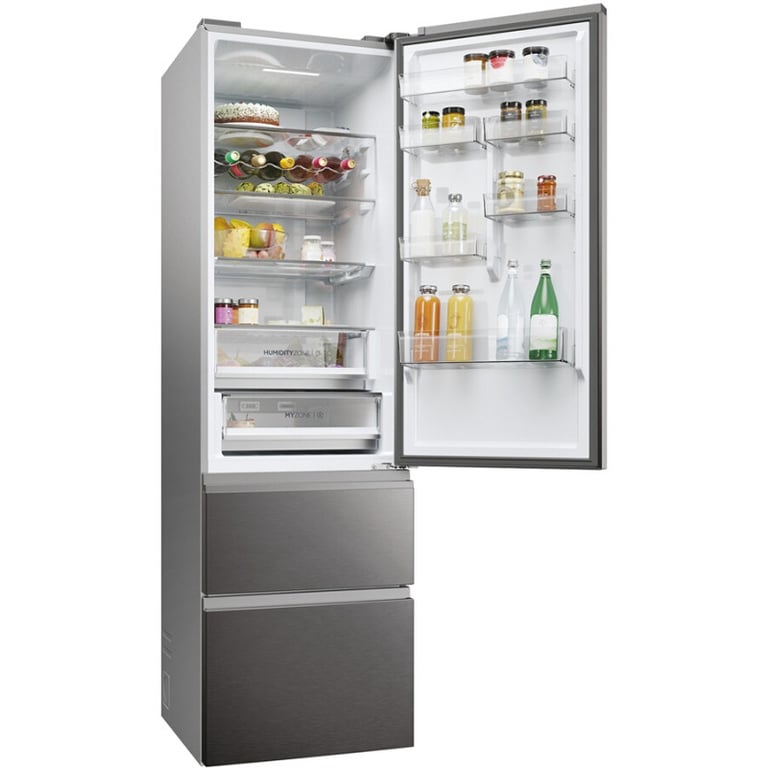 Refrigerateur congelateur en bas Haier HTW5620CNMP - Neuf