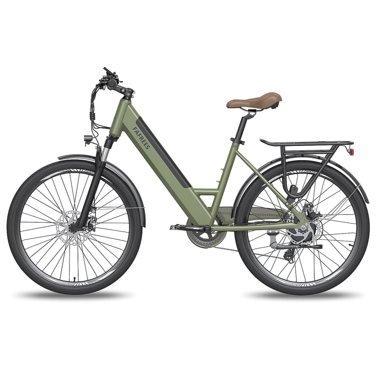 FAFREES F26 Pro 14.5AH Vélo Électrique Moteur Batterie 36V14.5AH Assisted Autonomie 110KM Frein à Disque Mécanique Neuf - vue 4