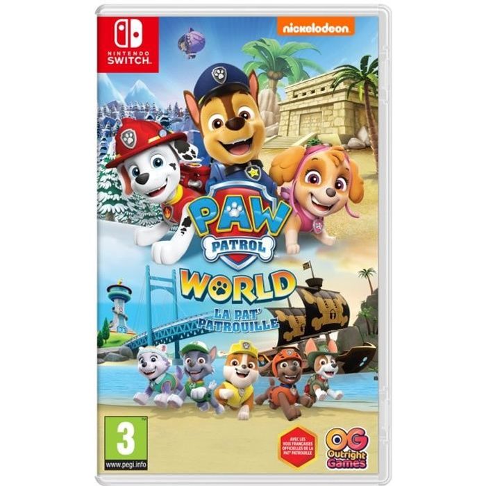PAW Patrol World - La Pat'Patrouille - Jeu Nintendo Switch - Neuf