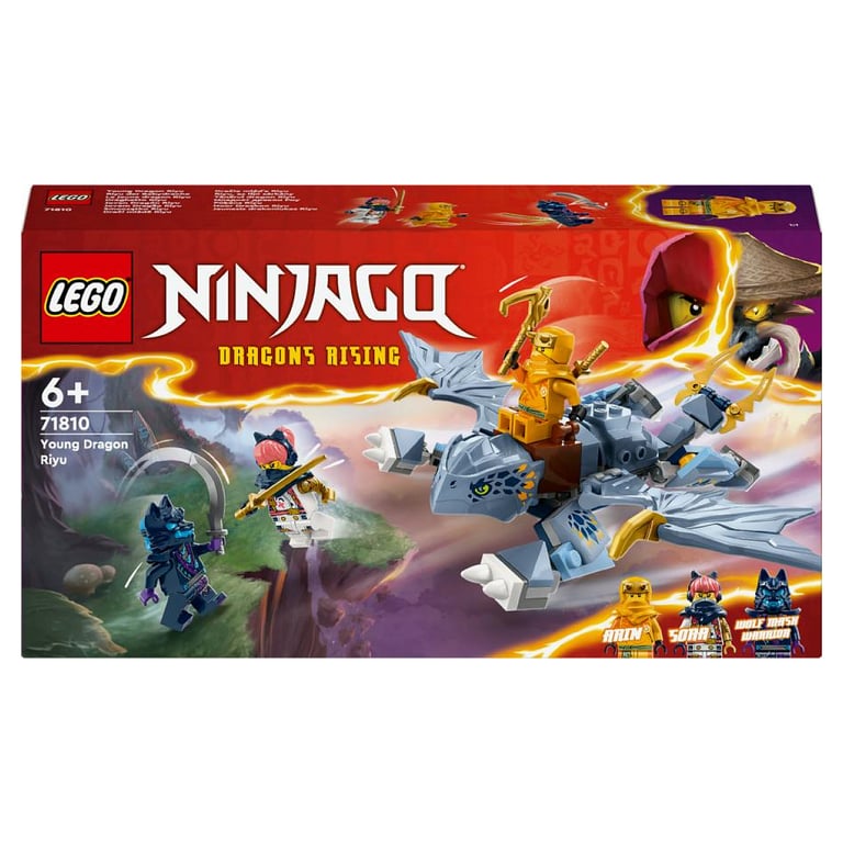 Lego Ninjago Le Jeune Dragon Riyu 71810 Lego La Boîte