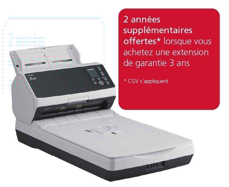 Ricoh fi 8270 Numériseur chargeur automatique de documents adf + chargeur manuel 600 x 600 DPI A4 Neuf - vue 3