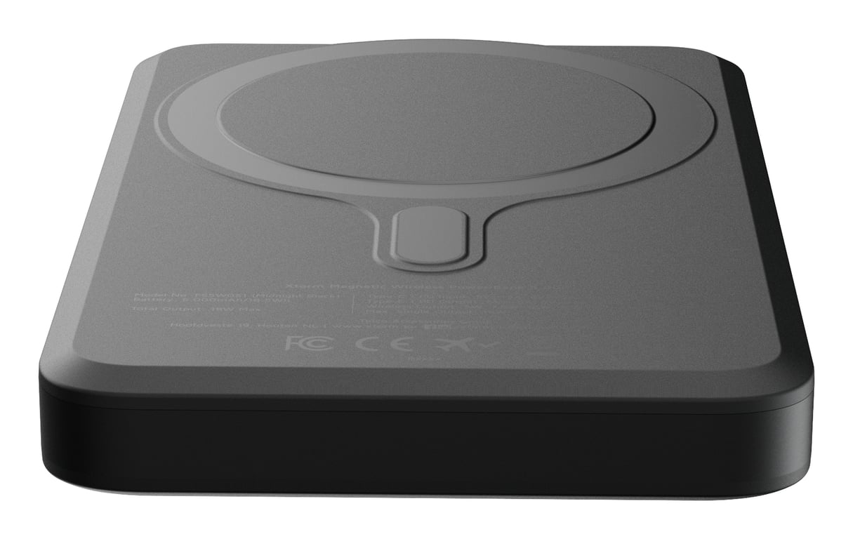 Xtorm Magnetic Wireless Powerbank - 5.000mah Noir - vue 4