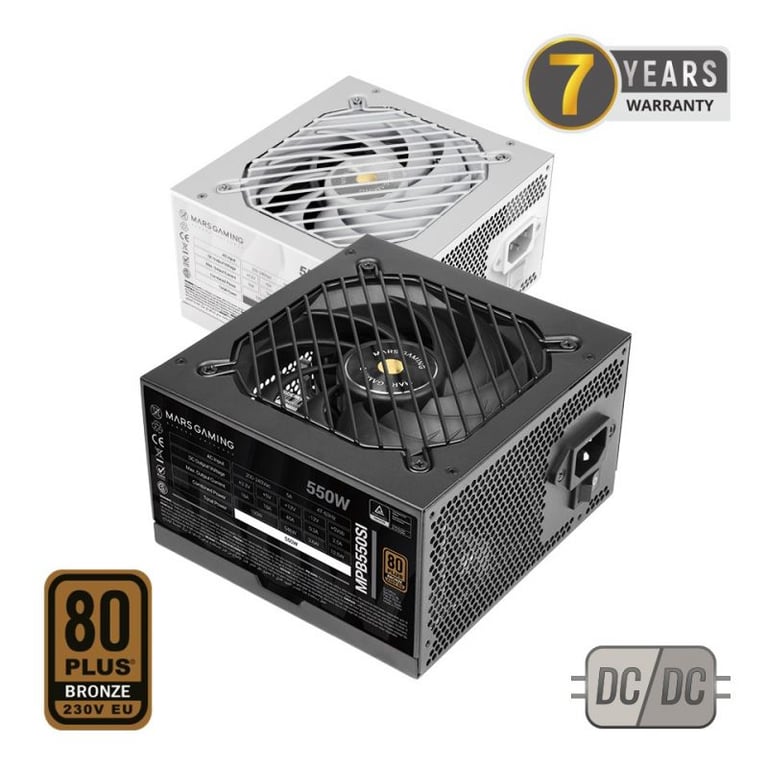Mars Gaming MPB750SI unité d'alimentation d'énergie 24 pin ATX ATX Neuf - vue 1