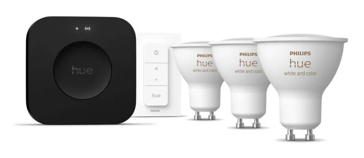 Philips Hue WCA GU10 3KIT sw Pro EU - vue 2