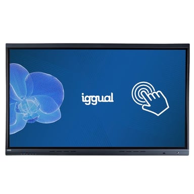 iggual ORCHID 75'' 4K UHD Schermo interattivo LED Nero