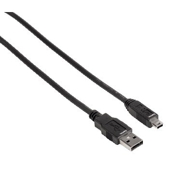 Hama Cavo USB 1,8m USB 1,8m USB A Mini-USB B Nero