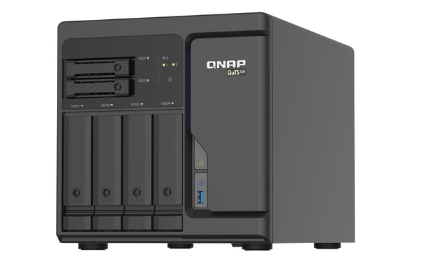 QNAP TS-h686 NAS Tower Intel® Xeon® D D-1602 8 Go DDR4 0 To QuTS hero Noir