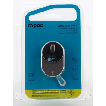 Rapoo M600 Mini souris Ambidextre RF sans fil + Bluetooth 1300 DPI