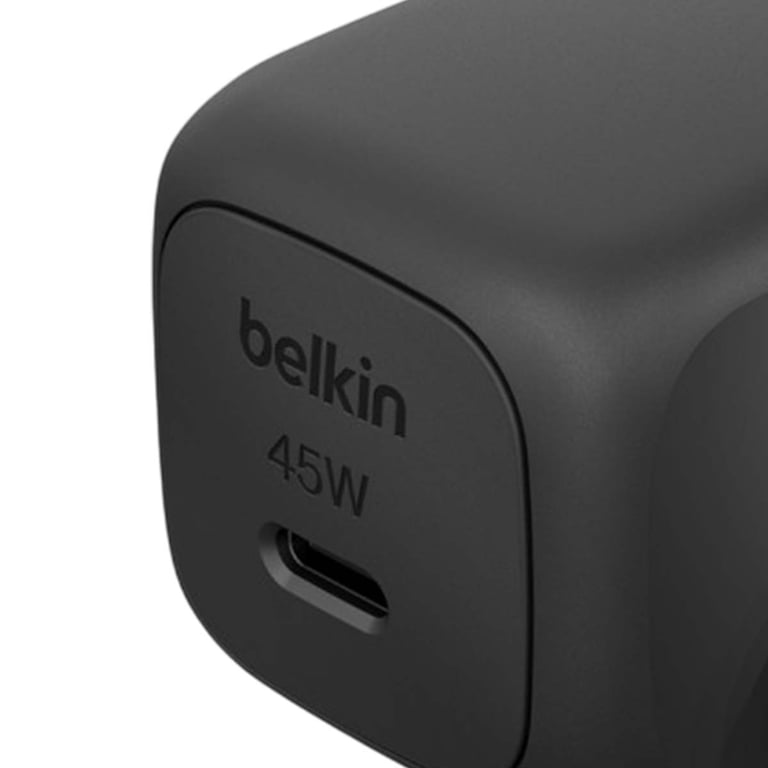 Pack Chargeur Secteur Rapide USB-C 45W Power Delivery et PPS avec Câble USB-C 1m Noir - Neuf