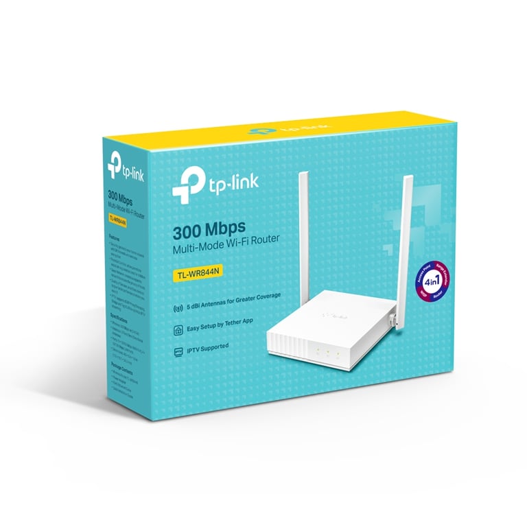 TP Link TL WR844N routeur sans fil Fast Ethernet Monobande 2 4 GHz Neuf - vue 2